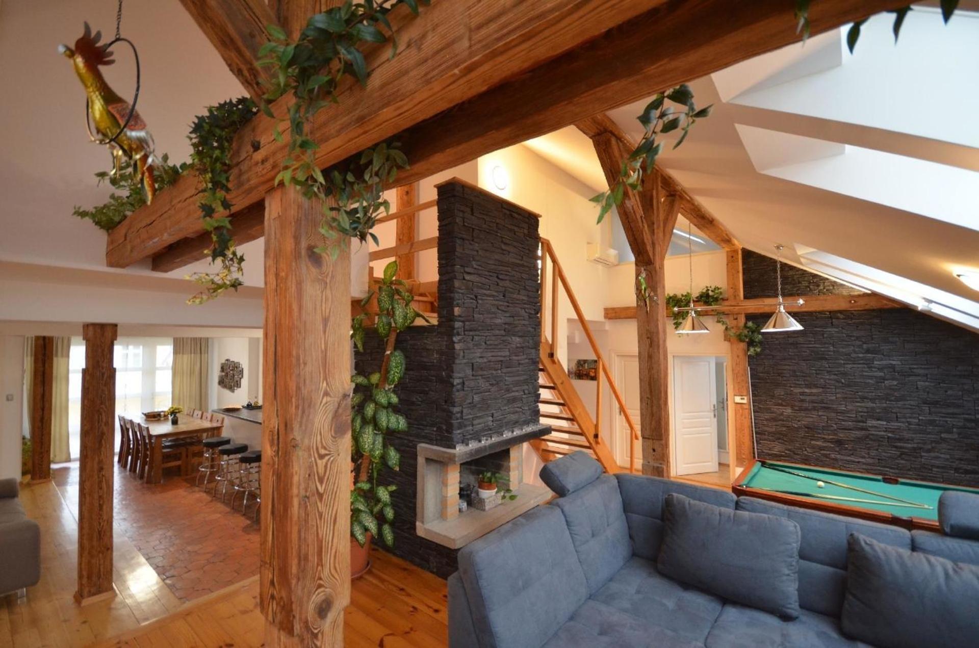 Appartamento Dachgeschosswohnung Josefov Fuer 8 Personen In Prag